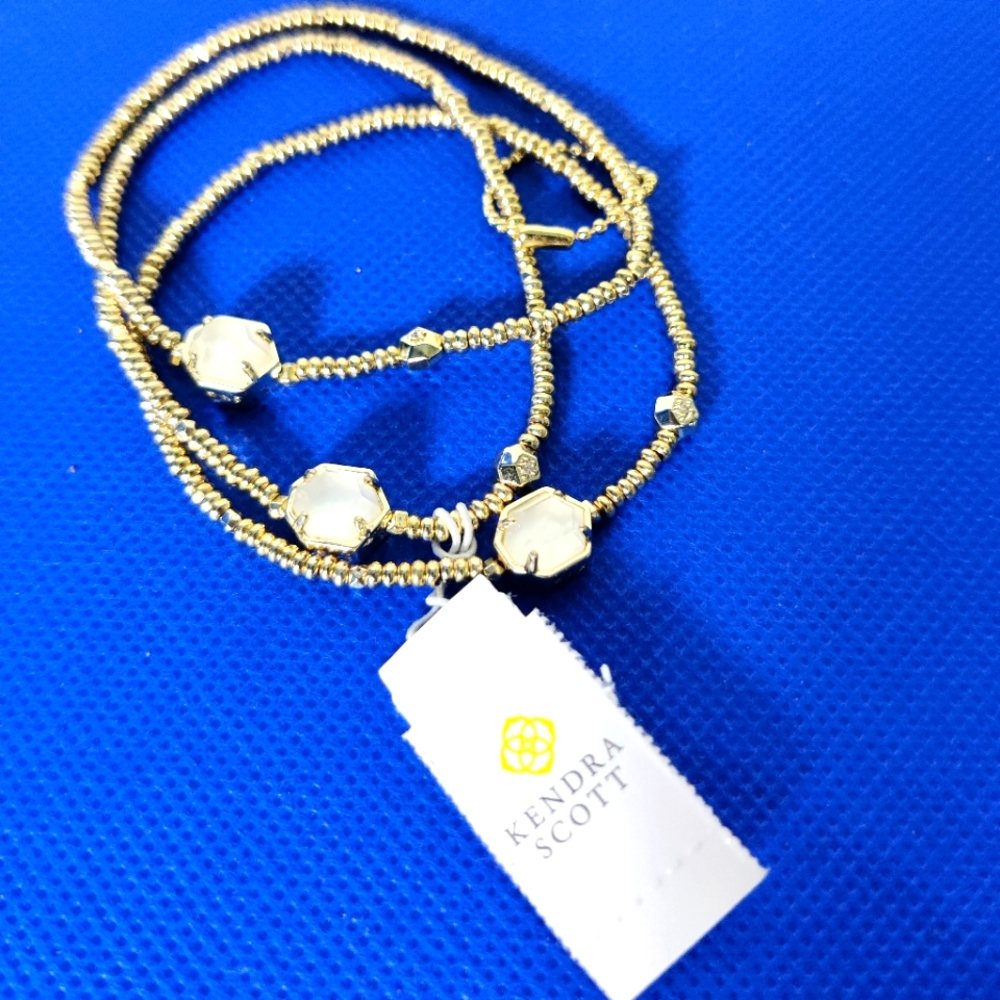 - Kendra Scott Navy Tomon Bracelet Set